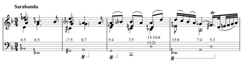 Sarabanda Excerpt